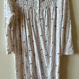 Women’s Size Small Charter Club Intimates 3/4 Sleeve Nightgown